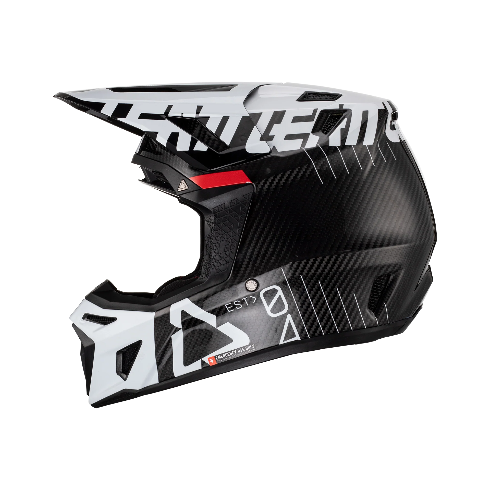 Helmet Kit Moto 9.5 Carbon with 6.5 Iriz Goggle - Image 15
