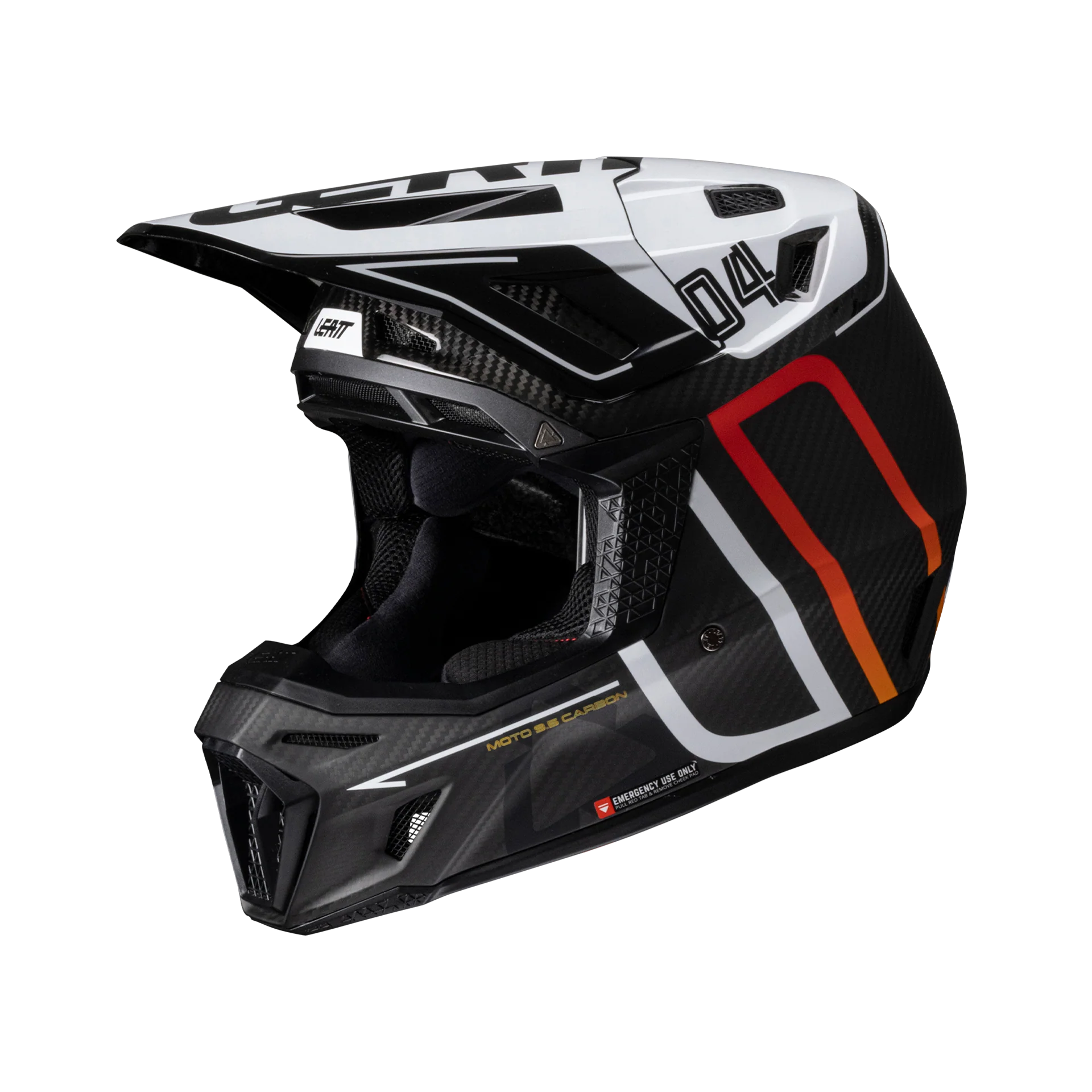 Helmet Kit Moto 9.5 Carbon with 6.5 Iriz Goggle - Image 2