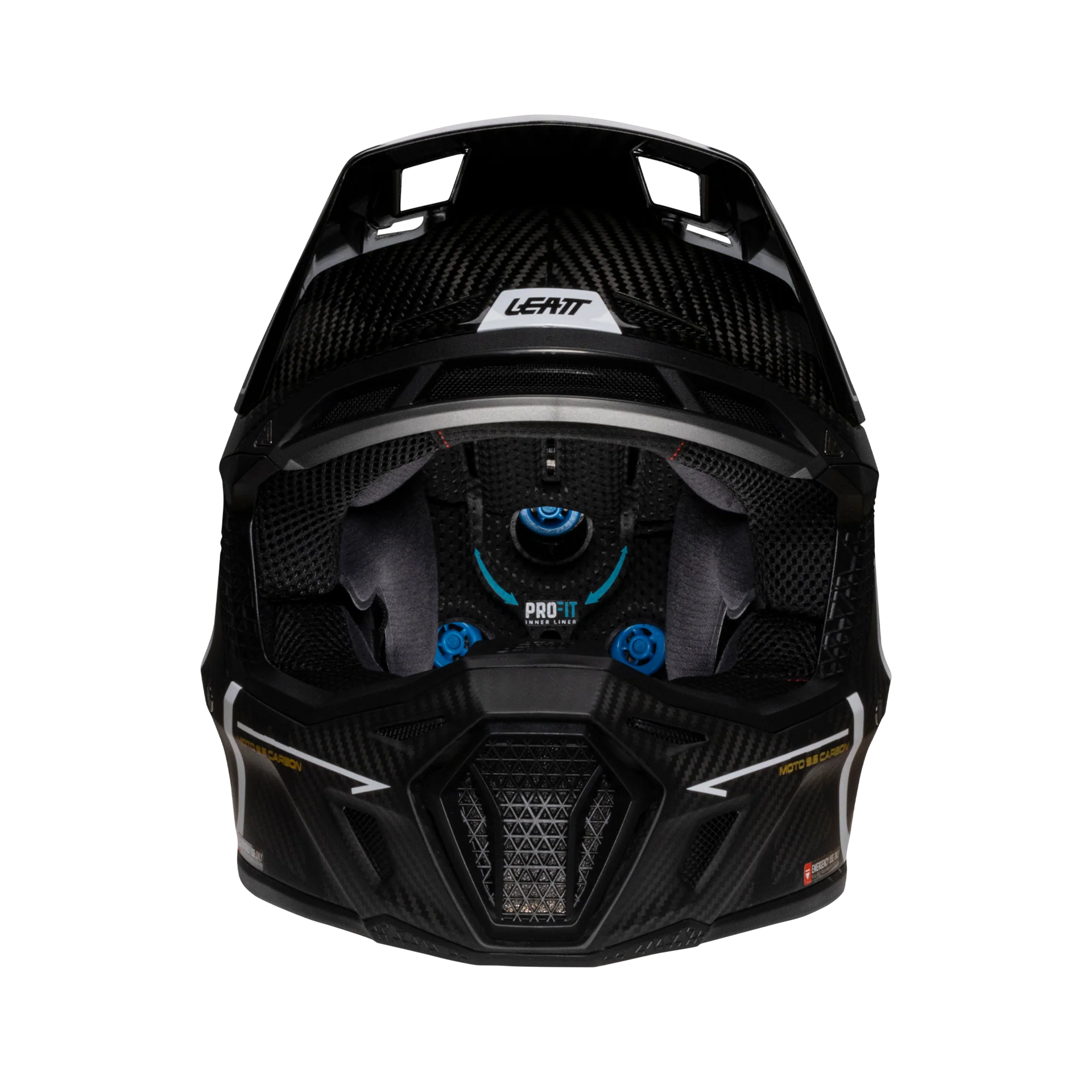 Helmet Kit Moto 9.5 Carbon with 6.5 Iriz Goggle - Image 5